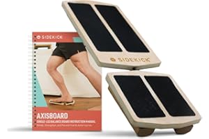 SIDEKICK AxisBoard Single Leg Balance Board, Foot Strengthener For Sprained Ankles, Plantar Fasciitis | Physical Therapy For 