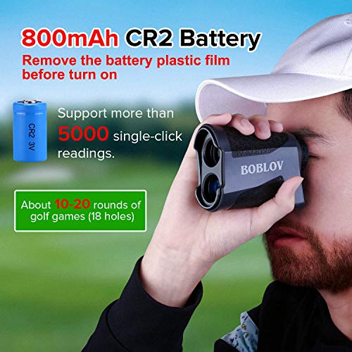 BOBLOV Slope Golf Rangefinder, Rangefinders, Vibration Slope/Non Slope
