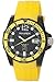 Haurex Italy Men's N1354UNY Caimano Date Black Dial Rubber Sport Watch