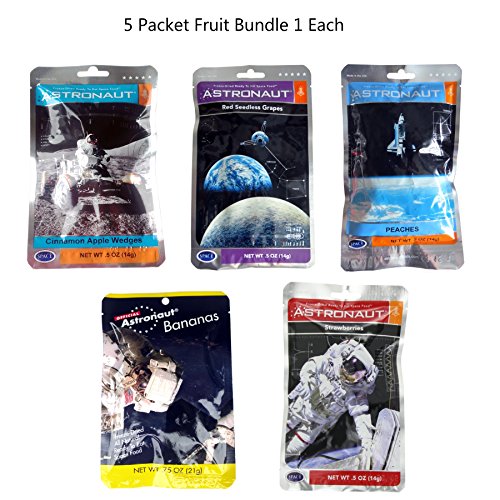 Astronaut Space Food FreezeDried Ready To Eat Fruit 5 Packets Space