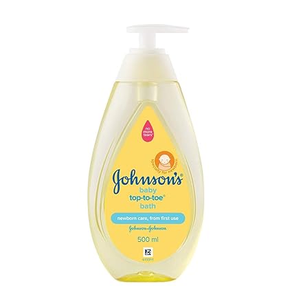 Johnson's Baby Top to Toe Baby Bath, 500ml