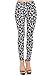 ED Women's Regular Skull Series Printed Leggings - Halloween Costume Party Fancy Catacombs Mermaid Animal