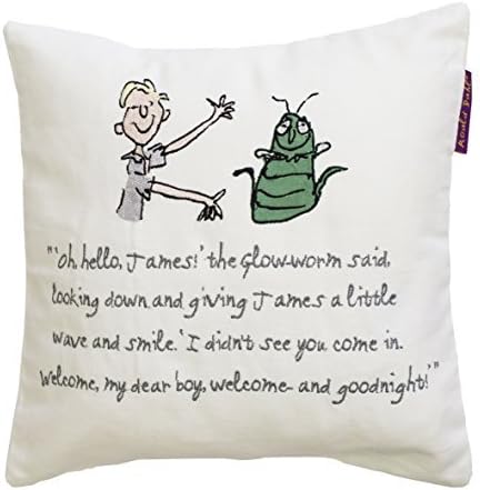 Roald Dahl James And The Giant Peach Filled Cushion, Multi-Colour, 30 x 30 cm by Interior Fabrics