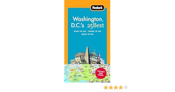 Fodors Washington Dcs 25 Best 6th Edition Full Color - 