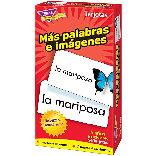 Ms palabras e imgenes (More Picture Words) Flash Cards