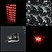 Xtune for 2007-2013 Silverado Smoked LED Perform Tail Lights Rear Brake Lamps Upgrade Pair L+R/2008 2009 2010 2011 2012 2013
