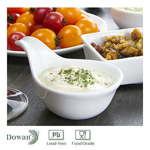 DOWAN Soy Sauce Dish, Charcuterie Bowls, 3 Oz Dipping Bowls with