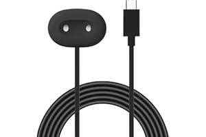 KONXISA Charger Cable for Google Pixel Watch 4 41mm/45mm, Smartwatch Replacement Magnetic Type-C Fast Charging Cable, Portabl