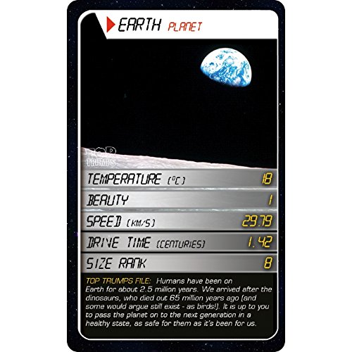 Space Top Trumps Card Game | Educational Card Games