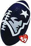 Ty Beanie Ballz NFL RZ New England Patriots Football Plush
