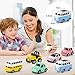 GEYIIE Pull Back Cars Alloy Vehicles Set Mini Car Model Construction and Raced Trucks for Toddlers Gift 8 Cars