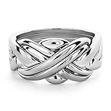 Puzzle Ring in Sterling Silver 6SU