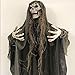 Scorpiuse Halloween Decorations 75 Inches Halloween Props Life-Size Hanging Ghost Large for Halloween Party Prop Decor (Green)