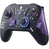 Thunderobot G50S Wireless Gaming Controller 1000Hz Ultra-Low Latency Bluetooth Controller for PC/Switch/Android with Hall Eff