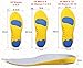 Dr.Koyama Arch Support Insoles for Flat Feet, Low Arch Pain Relief, Plantar Fasciitis, Shock Absorption Running Shoe Inserts US Men 8-12 Women 10-14