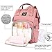 PLESIU Qudasar PDTXCLS HOMIEBUDS Zmaomaoy UPinYi Diaper Bag Backpack - Large Capacity Multifunction Waterproof Travel Backpack Nappy Bag for Baby Care?Pink?