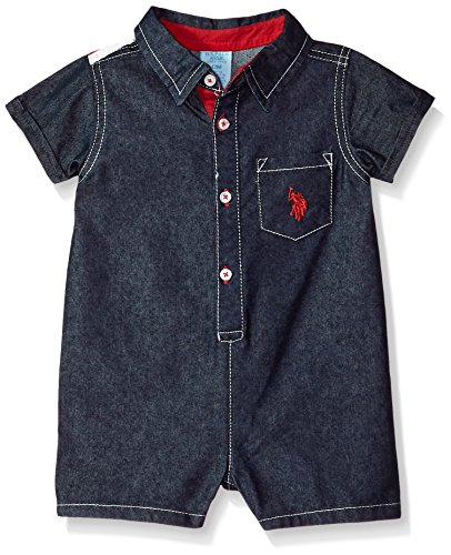 U.S. Polo Assn. Baby Boys Romper