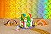 Nanables Small House Rainbow Way 3-Pack #2: Make It Rain-Bow Arcade, Over-The-Moon Macarons, & The Gilded Wing