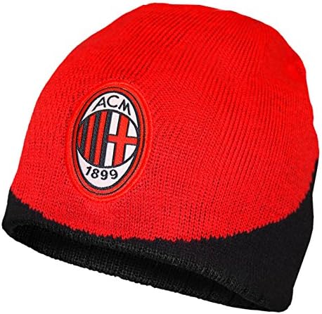 Ac Milan Wave Knitted Beanie Hat