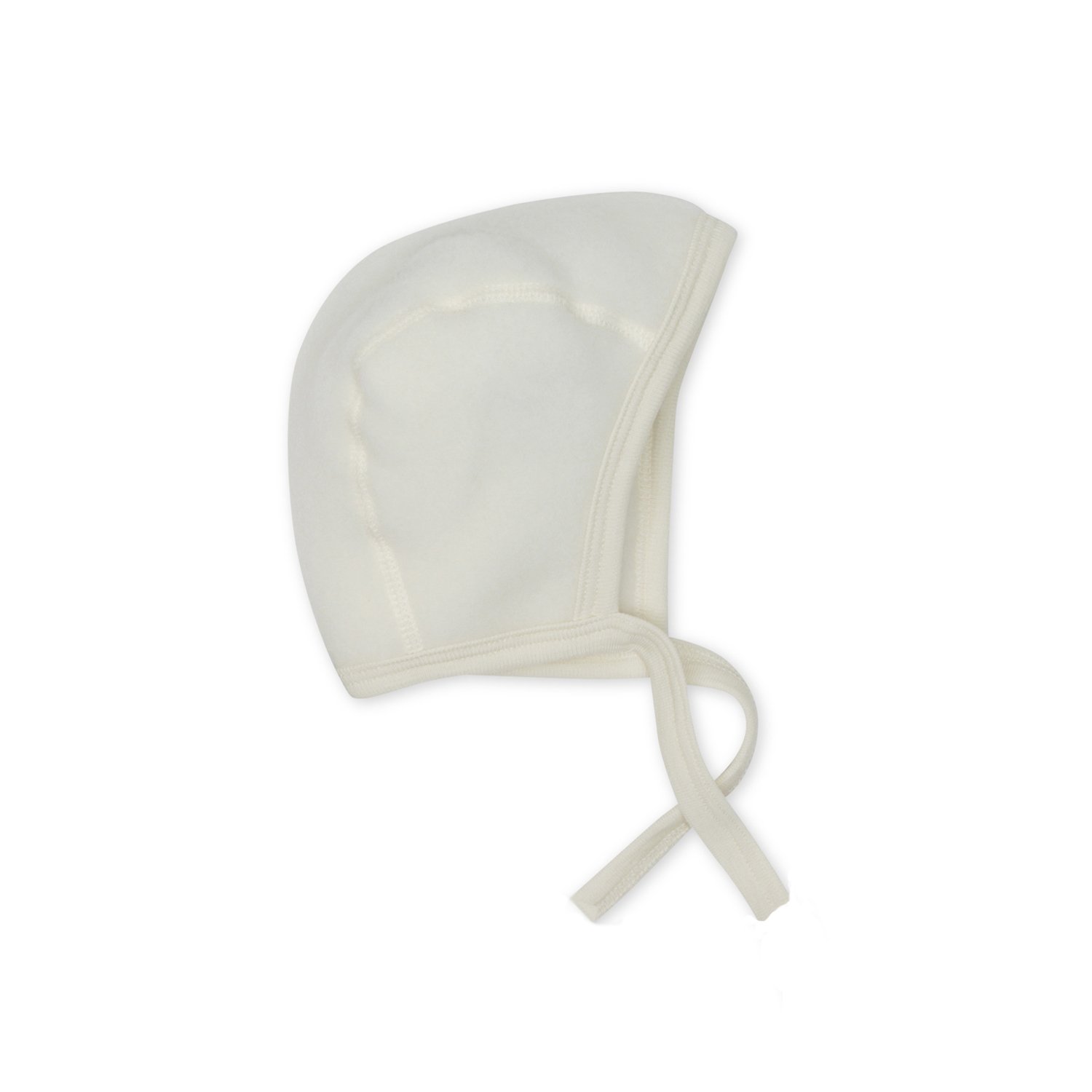 EngelBaby Bonnet, 100% Organic Wool (0-2 Months (Height 18-22) (EU 50/56), Natural)