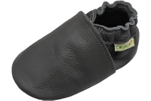 SAYOYO Baby Shoes Soft Leather Sole Infant Toddler Prewalker Shoes