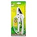 Cate's Garden Ratchet Pruning Shears 8” Easy Action Anvil-Type Pruners Designed for Effortless Trimming of Hedges and Tree Limbs - Heavy Duty SK5 High Carbon Blades for Long-Lasting Durability
