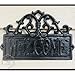 Welcome Sign for Door - Cast Iron Rustic Welcome Sign | Decorative Welcome Wall Plaque | Vintage Design | For Door, Entrance, Entryway or Porch | For Indoor or Outdoor Use | 9.25 X 6.25