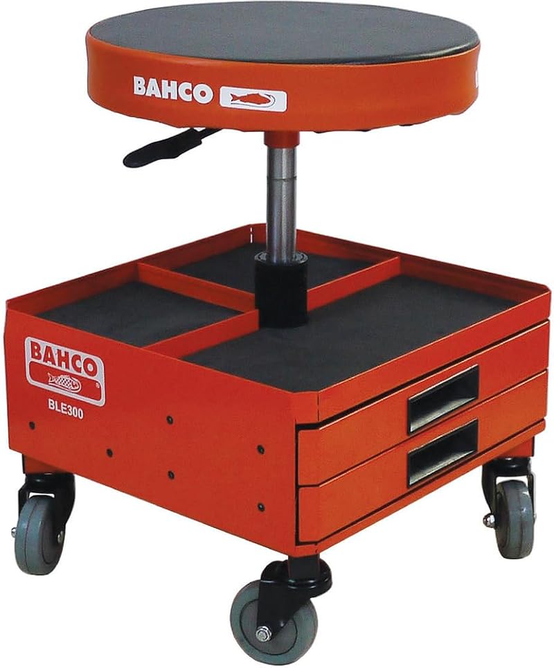 Bahco Silla Taburete With Drawer Pa - Practical Workshop Seating