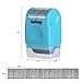 Identity Protection Roller Stamp LioNergy 1.5 Inch Wide Roller Identity Theft Prevention Security Stamp - Blue