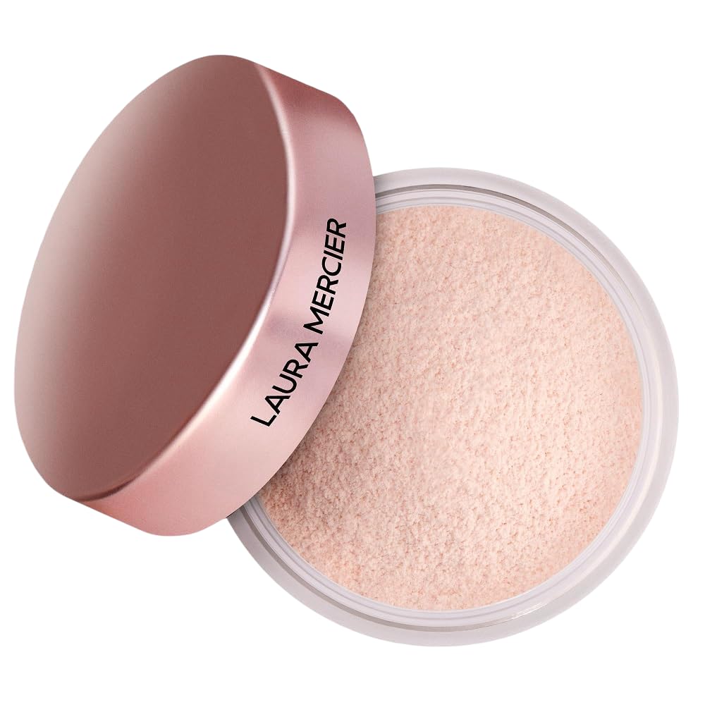 Photo 1 of Laura Mercier Translucent Loose Talc-Free Setting Powder Ultra-Blur: Natural & Blurring Finish, Long Lasting, Best for Normal to Dry + Mature Skin, Hyaluronic Acid Infused, Tone-Up Rose