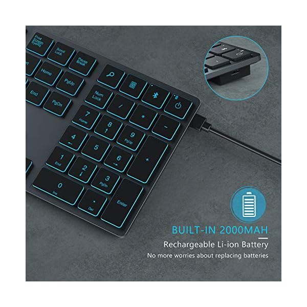 Backlight-Bluetooth-Keyboard-Jelly-Comb-7-Colour-Backlit-Illuminated-Wireless-Rechargeable-Ultra-Slim-Full-Size-UK-QWERTY-Layout-for-Computer-Laptop-PC-with-Windows-System-Dark-Grey Backlight Bluetooth Keyboard, Jelly Comb 7-Colour Backlit Illuminated Wireless Rechargeable Ultra Slim Full Size UK…