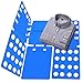 YEVIOR Clothes Folding Board Adult Size Adjustable T-Shirt Clothes Easy Laundry Folder Organize Board Blue