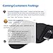CCHOLSTER Ultimate Comfortable IWB Holster | Quick Draw Concealed Gun Holster | One Holster Fits Most Pistols Revolvers, Right Hand, Black