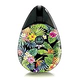 Skin Decal Vinyl Wrap for Suorin Drop Vape Kit skins stickers cover/tropical flowers pineapple hibiscus hawaii