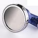 YJYdada High Turbo Pressure Shower Head Bathroom Hand Large Rainfall Water Saving Filter (Blue)