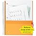 Five Star Spiral Notebook, 5-Subject, Wide Ruled Paper, 10-1/2