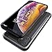 DERMAEX Nicexx Designed for iPhone 11 Case with Carbon Fiber Pattern, 12ft. Drop Tested, Wireless Charging Compatible - Black-L8