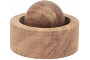 Reusable Solid Wood Essential Oil Diffuser Ball Home Decors Aromatherapies Dispenser for Bedroom Office and Travel Living Roo