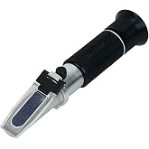 NANBEI 0-80% Brix Meter Refractometer,brix Meter,Refractometer Sugar | brix Refractometer for Measuring Sugar Content in Fruit,Maple Syrup and Other Sugary Drink