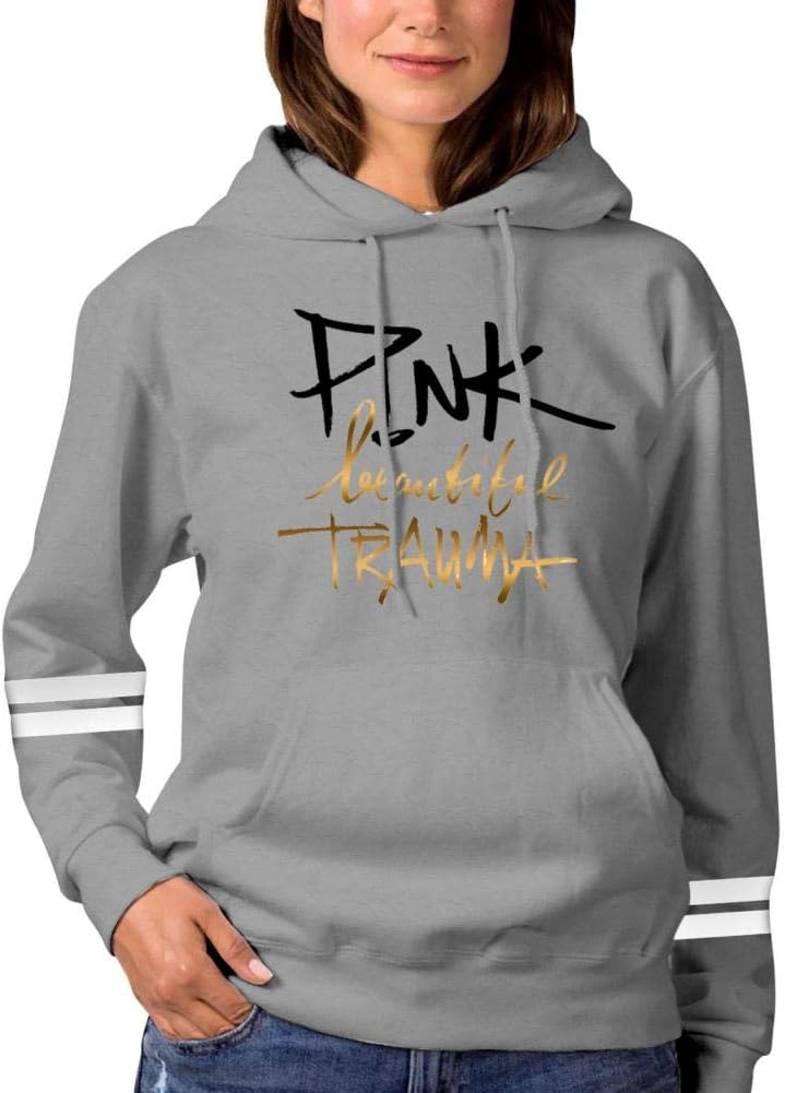 P!nk-Logo Women's Unisex Print Hoodie Hooded Sweatshirt Hat Pouch Pocket Jacket