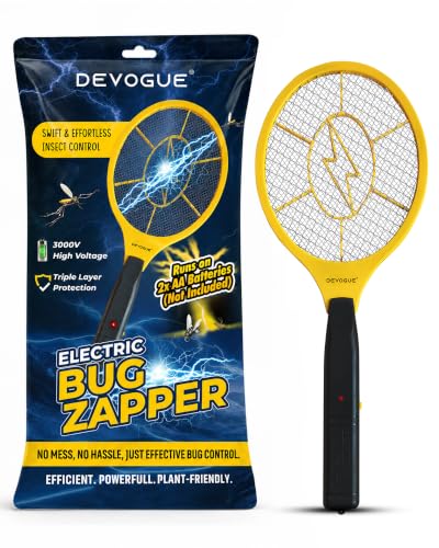DEVOGUE Electric Fly Swatter Bug Zapper