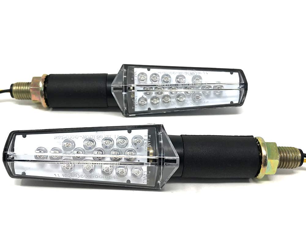 Alchemy Parts Motorbike LED Indicators Pair Very Bright Homologated/E marked