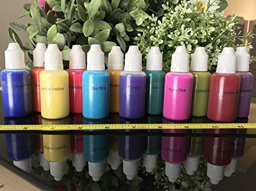 Bright Color Concentrates Sampler Designed for Soap and Toiletry Cosmetic Crafters (Color Set #3)