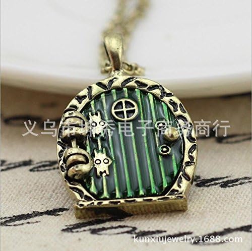 Lord Hobbit Door Jewelry Pendant Necklace Glass Cabochon Necklace