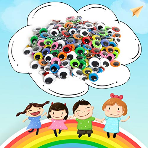 1680pcs Googly Wiggle Eyes Self Adhesive, for Craft Sticker Eyes Multi