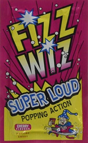 Fizz Wiz Cherry (space Dust) (pack Of 10)