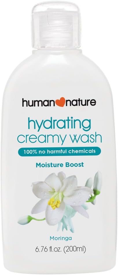 human heart nature nourishing facial wash