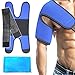 Shoulder Gel Ice Pack with Wrap for Hot/Cold Therapy - Ideal Pain Relief for Shoulder Elbow Injury, Sprains Sore/Muscle and Joint Pain, Aches, Swelling, Bruises, Inflammation
