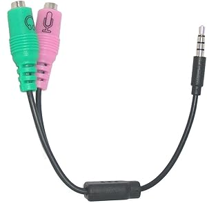 Headset Buddy PC Computer Headset to 3.5mm Smartphone Adapter for iPhone, Android and Tablets (PC35-PH35)