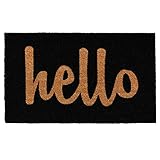 Calloway Mills 100232436BNS Script Hello Doormat, 24